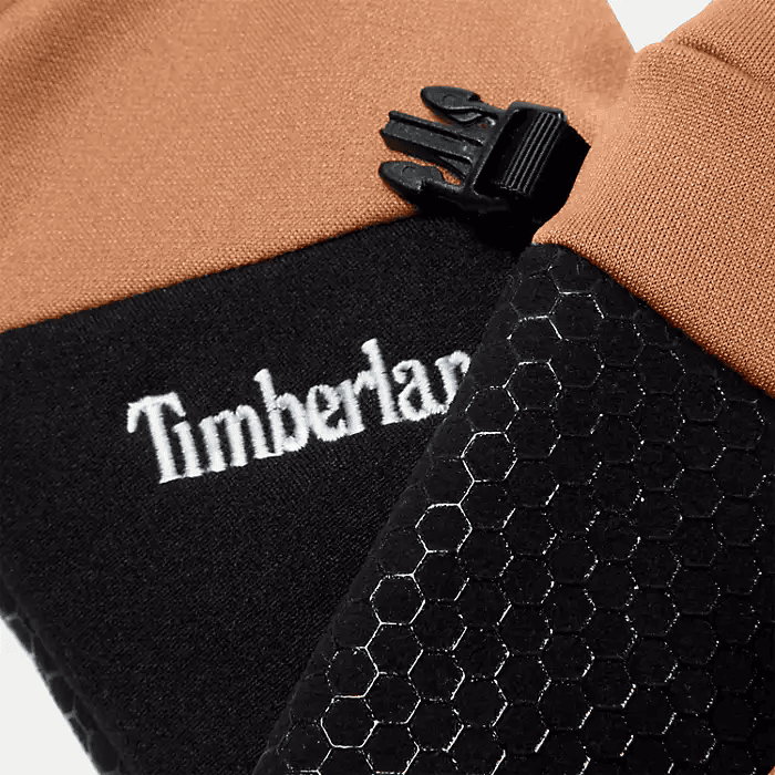 Timberland Men\'s Colorblocked Stretch Fleece Gloves